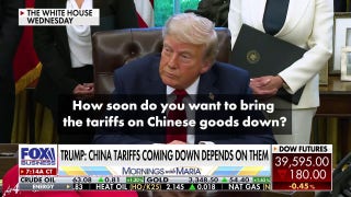 Trump tells reporters that America has been ‘ripped off’ by every country ‘in the world’ - Fox Business Video