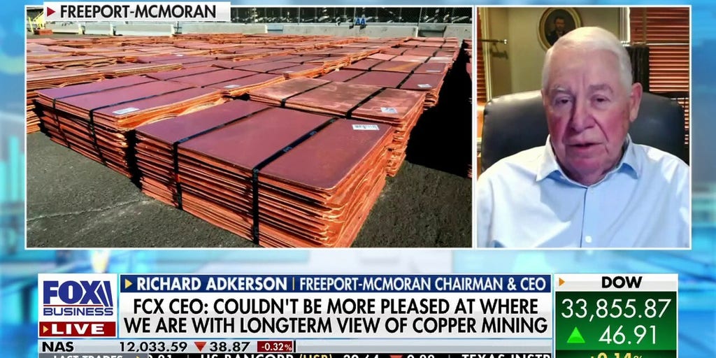 FreeportMcMoRan's Richard Adkerson Future for copper goes beyond
