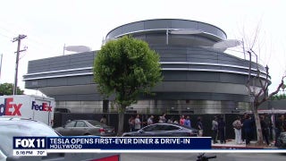 Tesla opens first 24/7 drive-in and diner in Los Angeles