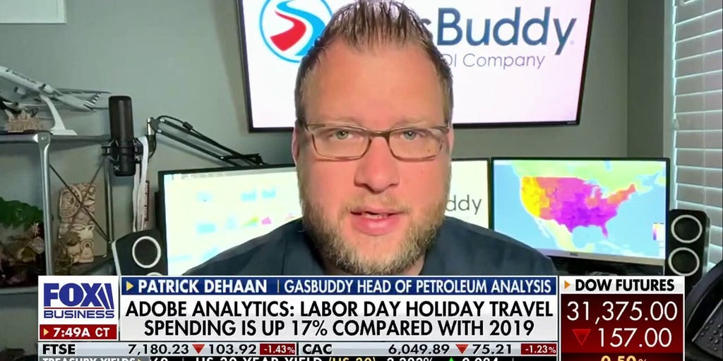 Falling gas prices should incentivize Americans to hit the road Labor Day Weekend GasBuddy