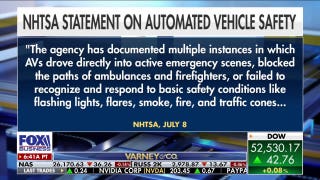 NHTSA scrutinizes robotaxi safety over dangerous actions