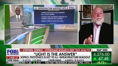 Photonics is key to AI infrastructure buildout, expert says