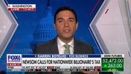 Newsom calls for nationwide billionaire's tax, faces White House backlash
