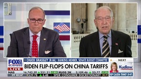  US should get China out of the World Trade Organization: Sen. Chuck Grassley