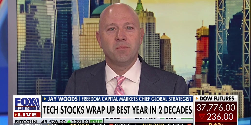 Jay Woods on tech's market performance 'The story there is the