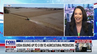Agriculture secretary says US farmers and ranchers were 'on the brink of bankruptcy'