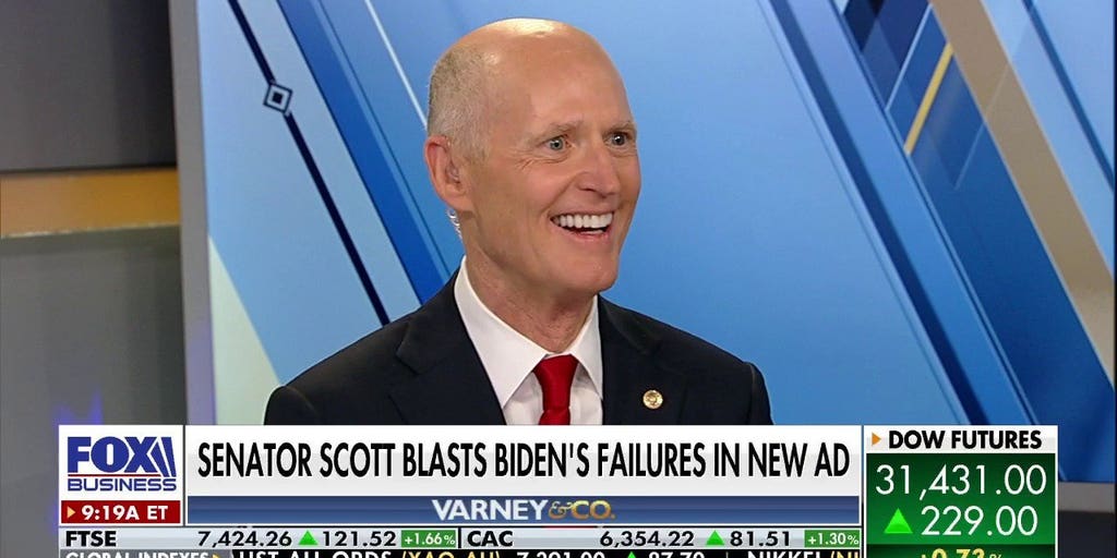 Sen. Scott blasts Biden's failures in new ad | Fox Business Video