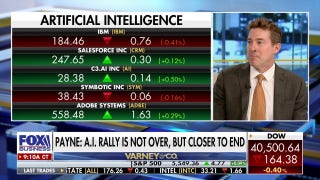 Ryan Payne on AI stocks: 'I don’t think we're at the top' - Fox Business Video