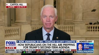 The Biden admin has left us a 'disaster' at the border, says Sen. Ron Johnson - Fox Business Video