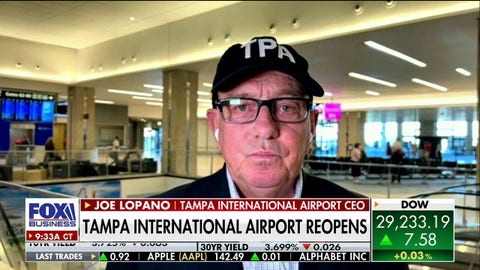 Tampa airport 'pretty crowded' after reopening to flights Friday morning: CEO Joe Lopano