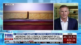 Robotics is a 'big macro trend' in healthcare, says Medtronic CEO