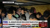 Border patrol agents rescue over 20 migrants from locked trailer in Texas