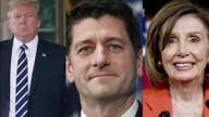 Trump takes on Paul Ryan, defends Nancy Pelosi