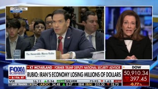 KT McFarland on Marco Rubio's Iran testimony, Iran's failing economy