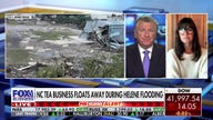 Hurricane Helene floodwaters wash away North Carolina business