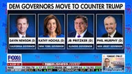Democratic strategist accuses top Dem governors of 'self-exaltation' for countering Trump