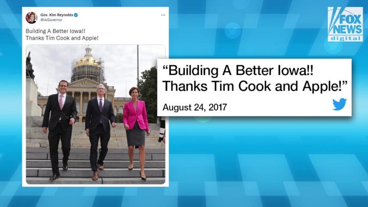 Iowans 'frustrated' over subsidizing Apple, which lobbied against women's sports bill, journalist says