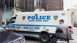 NYPD Crime Scene Unit arrives at the scene where United Healthcare CEO was shot to death in Manhattan - Fox Business Video