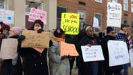 Protesters call out Betsy DeVos 