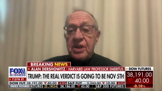 This is the beginning of a 'war of weaponization' with the criminal justice system: Alan Dershowitz - Fox News