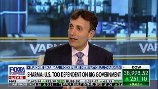 Role of government has expanded, says Ruchir Sharma - Fox Business Video