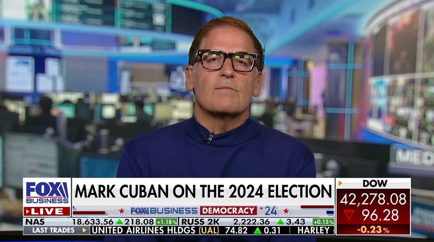 Mark Cuban claims Harris makes a more enticing campaign 'sale' than Trump