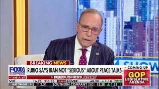 Kudlow: Trump 'crossed the Rubicon' on Iran, military options on table
