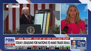 Lara Trump: Trump is trying to 'right the ship' in trade deals