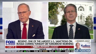 Bessent announces 'one of the largest sanctions' on Russia as Putin peace talks stall