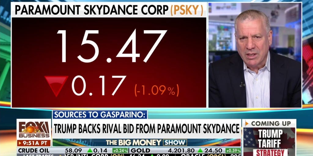 Trump backs Paramount Skydance bid as fight for Warner Bros. Discovery intensifies