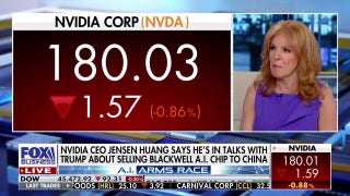 Liz Claman reveals Nvidia CEO Jensen Huang is focused on selling into the China market