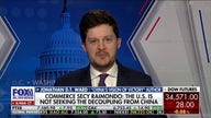 Jonathan D.T. Ward rips Commerce Secretary Raimondo China remarks: 'Totally backwards'