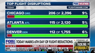 Air travel chaos worsens as shutdown cripples flights nationwide