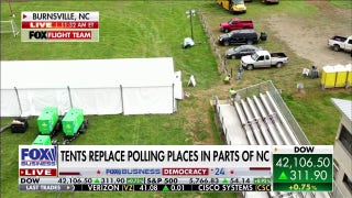 Tents replace polling places in parts of North Carolina  - Fox Business Video