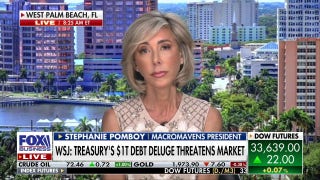 US Treasury’s $1T debt deluge will be a ‘major disturbance’ for the markets: Stephanie Pomboy - Fox Business Video