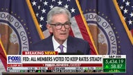 Fed chair Powell holds press conference after decision on interest rates