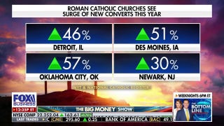 Catholic churches see spike in new converts