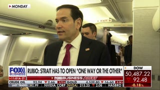 Marco Rubio draws a hardline on Strait of Hormuz closure
