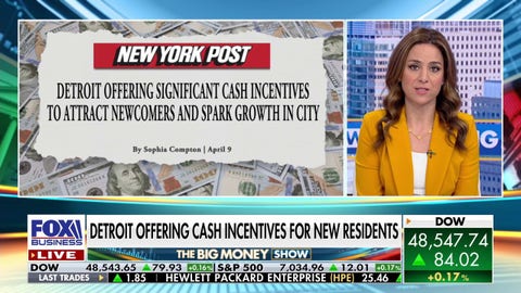 Detroit offers big cash incentives to lure residents amid growth push - Fox Business News