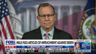 Rep. Mills cites 'abuse of power' in filing article of impeachment against Biden over Israel aid - Fox Business Video