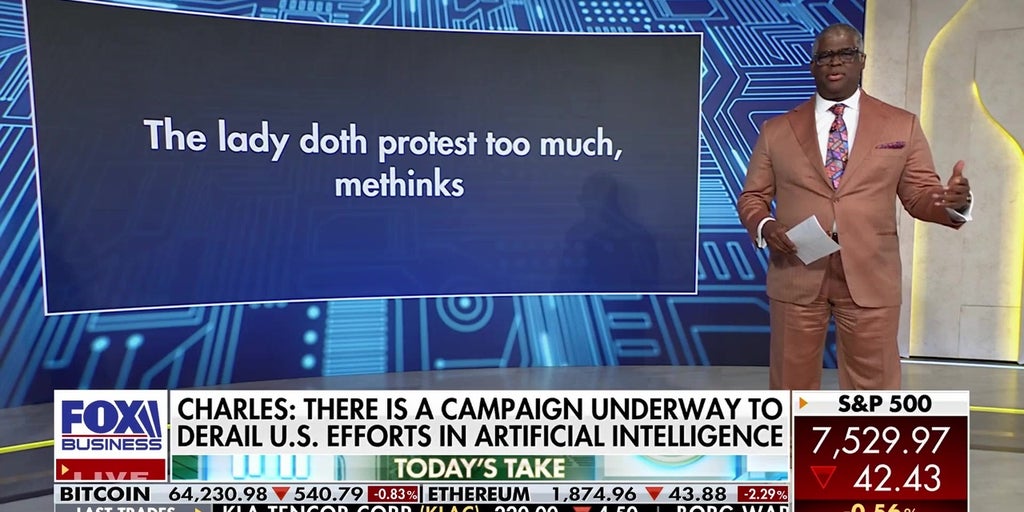 There is a campaign underway to derail US efforts on AI: Charles Payne