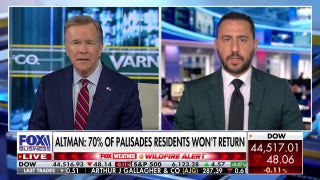 Insurance is the main reason 70% of Pacific Palisades residents won't return: Josh Altman - Fox Business Video