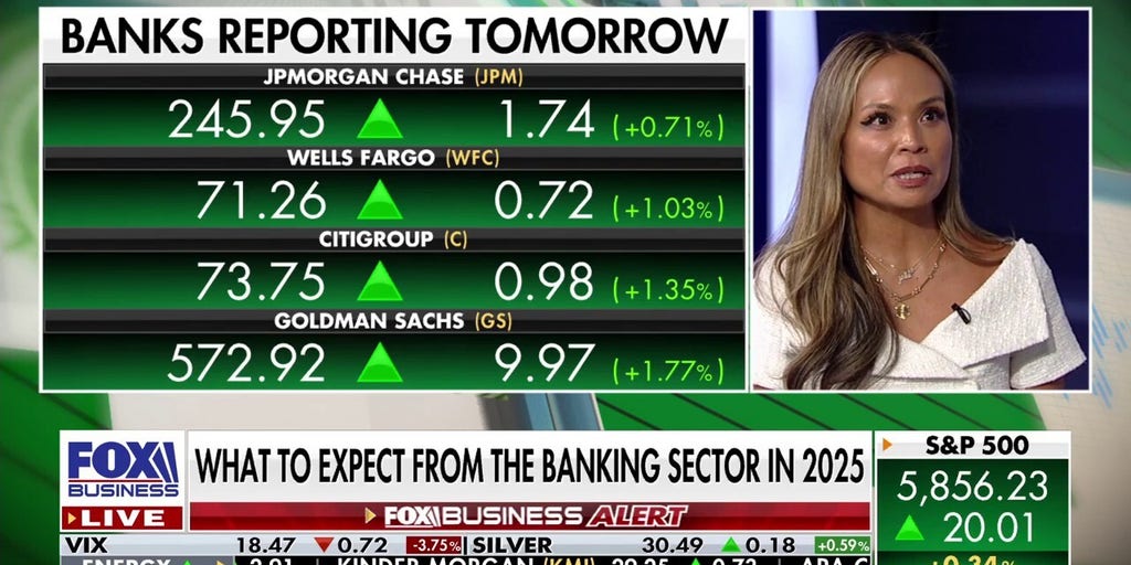 Big banks are 'lowkey' ready to go Erika Najarian Fox Business Video