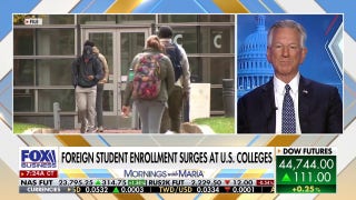 GOP senator issues warning on foreign students: 'We are funding our own demise'