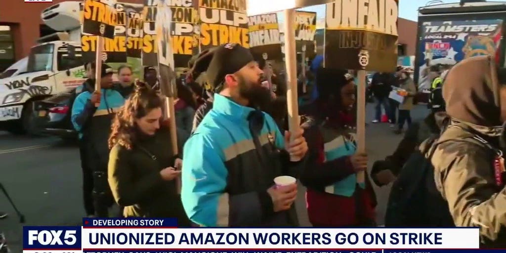 Teamsters Amazon strike during holiday season at 7 facilities | Fox ...