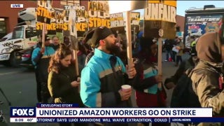 Teamsters Amazon strike during holiday season at 7 facilities - Fox Business Video