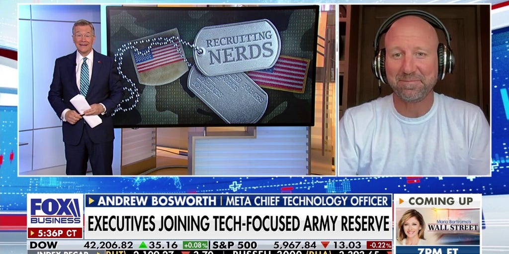 Meta executive explains how tech companies are contributing to the military | Fox Business Video