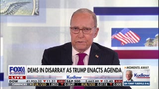 Larry Kudlow: Democrats have no message to counter Trump's enormous political success
