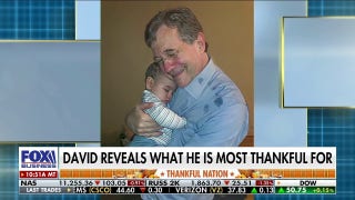 David Asman shares gratitude for his Marine stepson, newborn grandson - Fox Business Video
