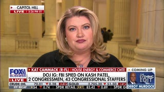 Rep. Kat Cammack torches ‘political swamp creatures’ at the FBI: Kash Patel is going to ‘clean house’ - Fox Business Video